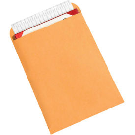 Redi-Strip Flat Self-Seal Envelopes - 9x12" - Case of 500 - Kraft