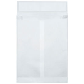 Tyvek Self-Seal Expandable Envelopes, White, 10" x 13" x 1-1/2", 100 Pack, TYE10131WE
