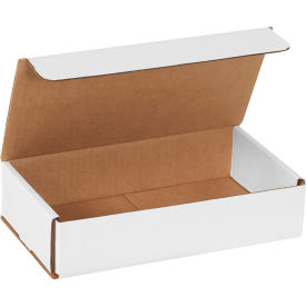 9"x5"x2" White Corrugated Mailer - Pkg Qty 50