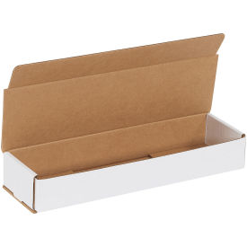 14"x4"x2" White Corrugated Mailer - Pkg Qty 50