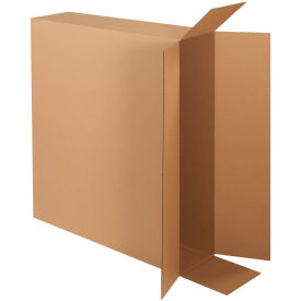 Side Loading Cardboard Corrugated Boxes, 36" x 8" x 30", Kraft - Pkg Qty 10