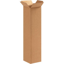 4" x 4" x 16" Corrugated Boxes - Pkg Qty 25