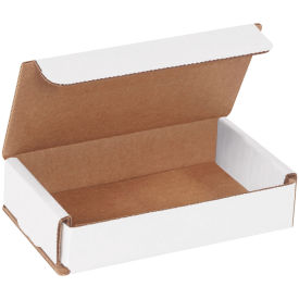 5"x3"x1" White Corrugated Mailer - Pkg Qty 50