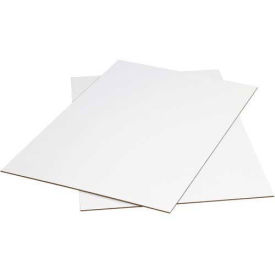 Corrugated Sheets, 48" x 96", White, 200#/ECT-32, SP4896W - Pkg Qty 5