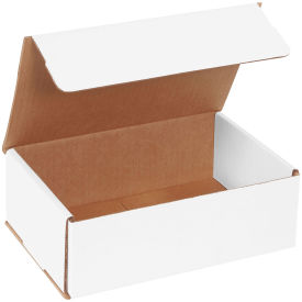 9"x6"x3" White Corrugated Mailer - Pkg Qty 50