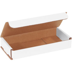 7"x3"x1" White Corrugated Mailer - Pkg Qty 50