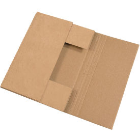17-1/4"x11-1/4"x2" Kraft Easy-Fold Mailer - Pkg Qty 50
