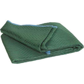 Standard Moving Blankets, 72" x 80", Green, 6 Pack, MB7280S