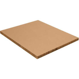 Honeycomb Pallet Sheets, Kraft, 48" x 96" x 2", 20 Pack