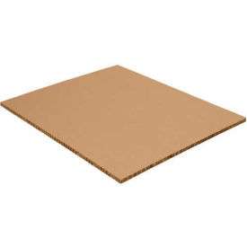 Honeycomb Pallet Sheets, Kraft, 48" x 96" x 1", 40 Pack