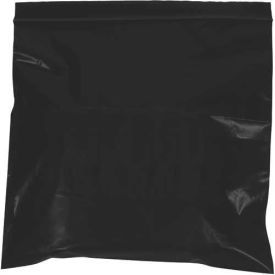 2 Mil Reclosable Bags, 12"x15", Black, 1000 Pack