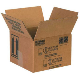 Box Partners 2 - 1 Quart Paint Can Box 5-1/8" x 5-1/8" x 6-3/16" 25 Pack, HAZ1041
