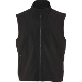 Softshell Vest, Black, 20°F Comfort Rating, 2XL