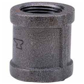 Anvil 0810081208 2" Black Malleable Coupling, Lead Free, 150 PSI