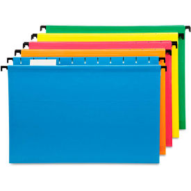 Pendaflex SureHook Poly Laminate Hanging Folders, Legal, Assorted, 20/Box