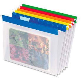 Pendaflex EasyView Poly Hanging File Folders, Letter, Assorted Colors, 25/Box