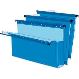 Pendaflex SureHook Reinforced Hanging Box Files, 2" Expansion, Legal, Blue, 25/Box