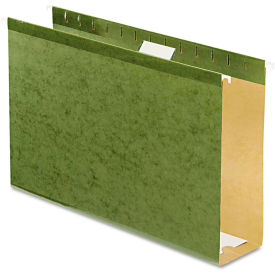 Pendaflex Reinforced 3" Extra Capacity Hanging Folders, Legal, Standard Green, 25/Box