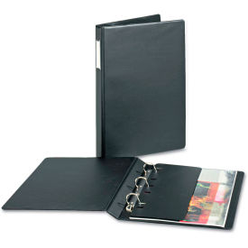 Cardinal Legal Binder with Slant-D Ring, 1", 14" x 8-1/2", Black, 3-Ring