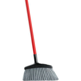 Libman Rough Surface Angle Broom w/Handle, 6/Pack - Pkg Qty 6