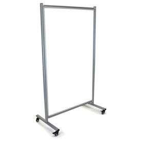 Luxor Mobile Double Sided Whiteboard, 39"W x 64"H