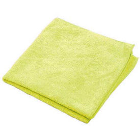 Microworks Microfiber Towel 16" x 16" 220GSM, Yellow 12 Towels/Pack