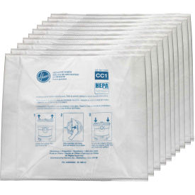 Hoover® CC1 HEPA Replacement Bag for CH32008 Hoover Canister Vac, 10/Pack