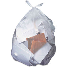 Heritage Low Density Can Liners 12-16 Gallon 0.35 Mil, Clear 500 Bags/Box, HERH4832RC