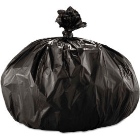 Boardwalk Super X-Heavy Grade Can Liners 60 Gallon 1.60 Mil, Black 25 Bags/Roll 4/Box, BWK522