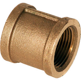 2" Lead Free Brass Coupling, FNPT, 125 PSI, Import