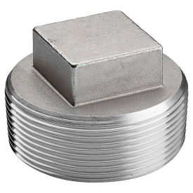 KINGDOM K417-16 KINGDOM 1" 304 Stainless Steel Plug, MNPT