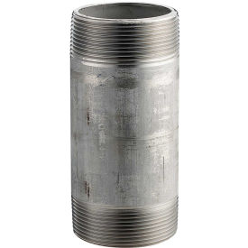 1-1/2" x 4-1/2" Pipe Nipple, 304 Stainless Steel, 16168 PSI, Sch. 40