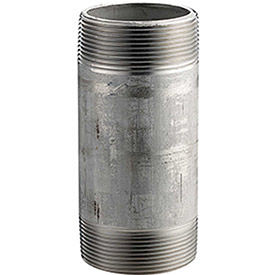 Merit Brass 1/2" X 2" 304 Stainless Steel Pipe Nipple