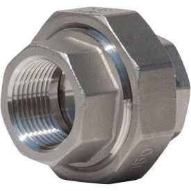 1" Union, 304 Stainless Steel, FNPT, Class 150, 300 PSI