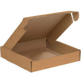 13"x13"x3" Corrugated Tab Lock Literature Mailers, Kraft - Pkg Qty 50