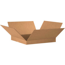 20" x 20" x 2" Flat Corrugated Boxes - Pkg Qty 20