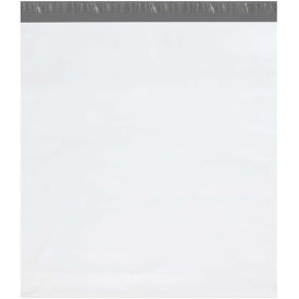 2.5 Mil Expansion Poly Mailers, 26"x28"x5", White, 100 Pack