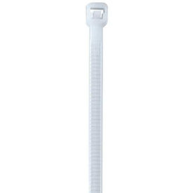 40# Cable Ties, 4", 1,000 Pack, Natural