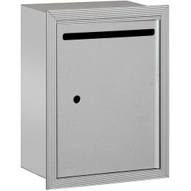 Salsbury Industries Letter Box, 15"Wx6-3/4"Dx19"H Standard, Recessed Mounted, Aluminum