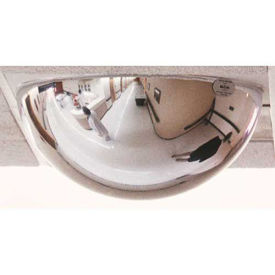 360-Degree Full Dome T-Bar Mirror, 24" Diameter, 2' x 2' Drop-In Panel
