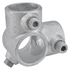 1" Size 90 Degree Two Socket Tee Pipe Fitting (1.375" Fitting I.D.)