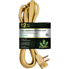 14/3 SPT-3, 12' Appliance Cord - Beige