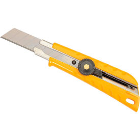 OLFA 5003 Pistol Grip Ratchet-Lock Utility Knife - Yellow