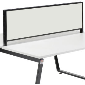Global Industrial Magnetic Whiteboard Partition, 55"W x 16"H