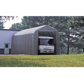 ShelterLogic Peak Style Shelter 14 x ft. 24 x ft. 12 ft. Gray