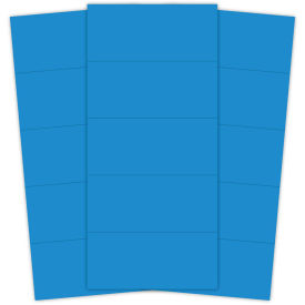 Magnetic Blue Strips 2" X 7/8", 25 Per Pack