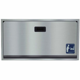 Bradley Baby Changing Station, Surface Mount Stainless Steel