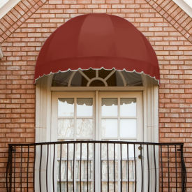 Awntech Window/Entry Awning Terra Cotta 3-3/8'W x 1-11/16'D x 1-11/16'H