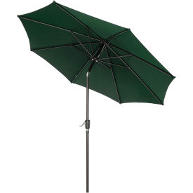 Global Industrial 8-1/2'H Outdoor Umbrella, Olefin, Green
