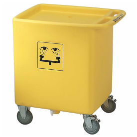 Bradley S19-399 Waste Cart Assembly for S19-921, 56 Gallon Capacity, 29-3/4" x 22-1/3" x 33"